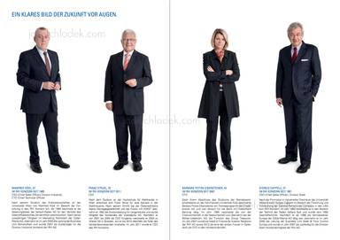 Vorstand RHI: Manfred Hödl, Franz Struzl, Barbara Potisk-Eibensteiner, Giorgio Cappelli - "Ein klares Bild der Zukunft vor Augen"
