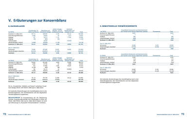 Erläuterungen zur Konzernbilanz