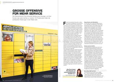 Österreichische Post Geschäftsbericht 2013 - Grosse Offensive für mehr Service