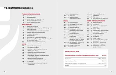 Vienna Insurance Group Konzernbericht 2014 - VIG KONZERNABSCHLUSS 2014
