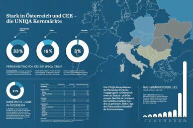 Stark in Österreich und CEE - die Uniqa Kernmärkte