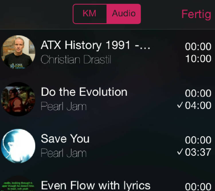 Ein Schreibtischtest: 10:00 Runplugged-Zeit eingegeben und meine ATX-History mit Pearl Jam (habe ich am Handy) gemischt. Alle 10 Min wurde gewechselt und die Files spielen beim Wechsel immer dort weiter, wo zuletzt pausiert wurde. Wichtig: Ihr müsst nicht mixen und könnt natürlich auch zwei Musiklisten in Rotation schicken. Der Finanzcontent ist keinesfalls Pflicht ... Appdownload unter http://bit.ly/1lbuMA9