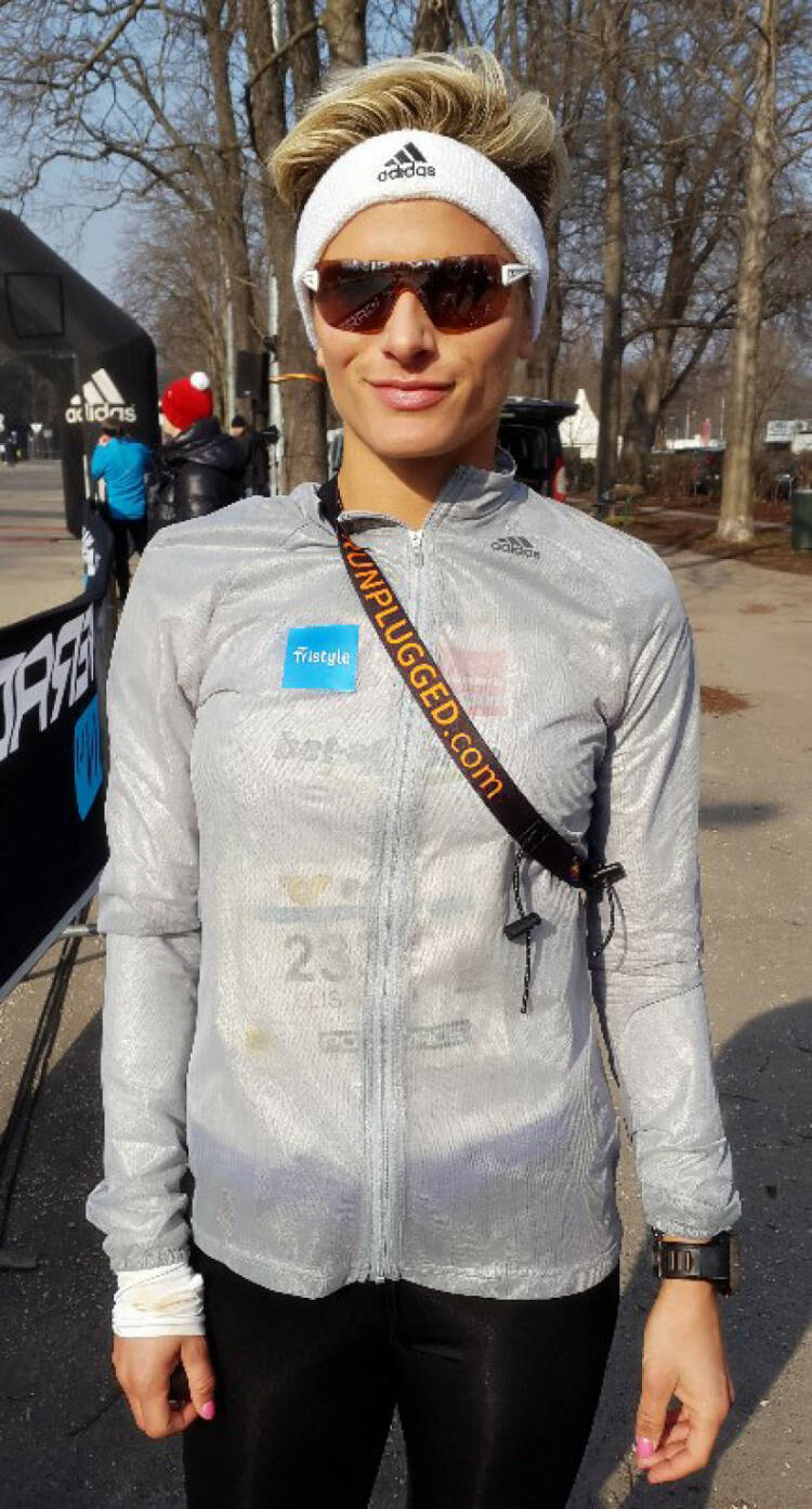 Elisabeth Niedereder: "Toller Testlauf über 7km bei der VCM Winterlaufserie. Mit der Zeit von 25:16min (3:36min/km) bin ich nur eine Woche nach dem letzten Trainingscamp sehr zufrieden"