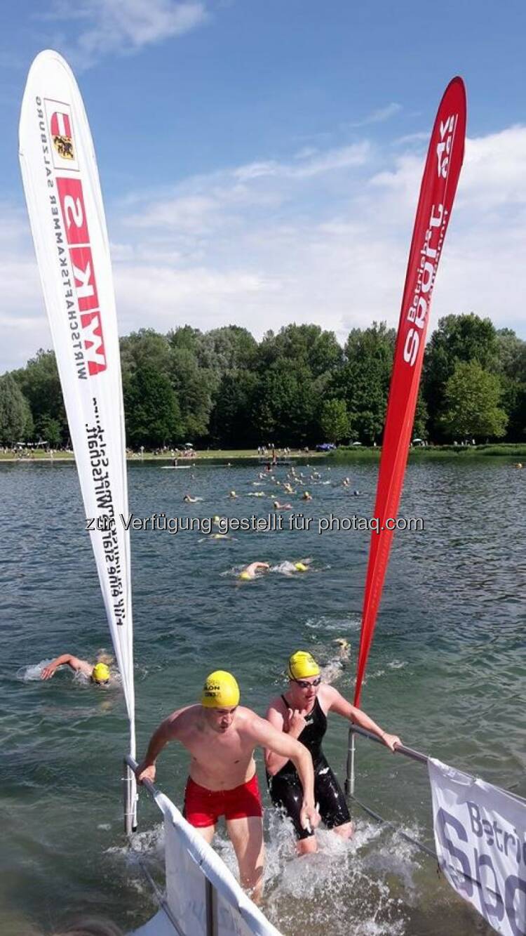 4. Salzburger Firmen Triathlon Schwimmen