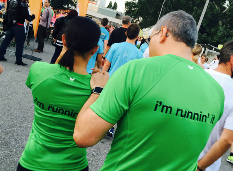 Mc Donalds I`m runnin it - Firmen beim Wien Energie Business Run 2016