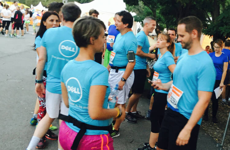 Dell - Firmen beim Wien Energie Business Run 2016